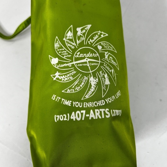 Tory Burch Makup/Travel Case Green and Gold - Picture 4 of 9